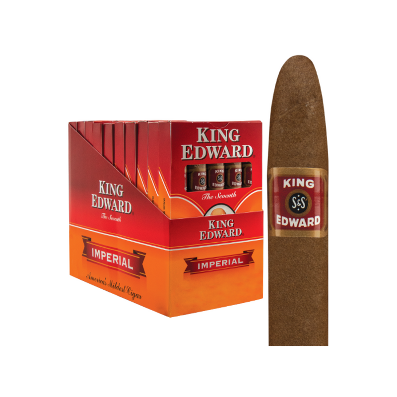 King Edward Imperial Cigars - 8 packs of 5 - 40ct