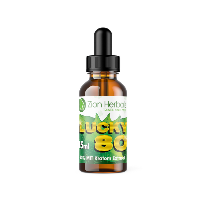 Zion Herbals -  15mL Kratom Extract - Assorted Options - 20ct