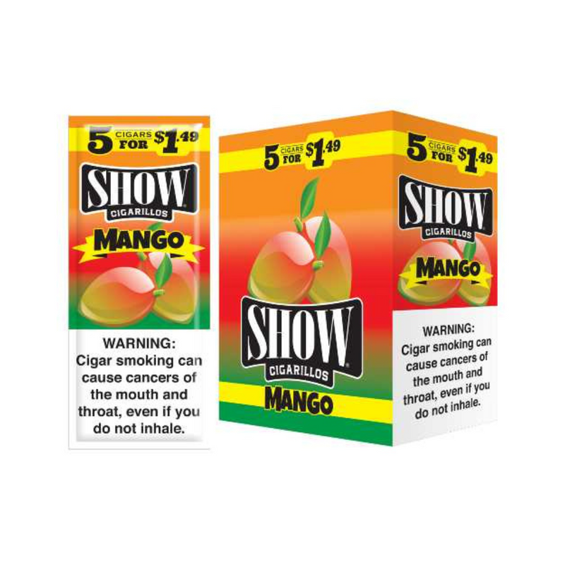 Show Cigarillos 5 for 1.49 – Assorted Flavors - 15 Count