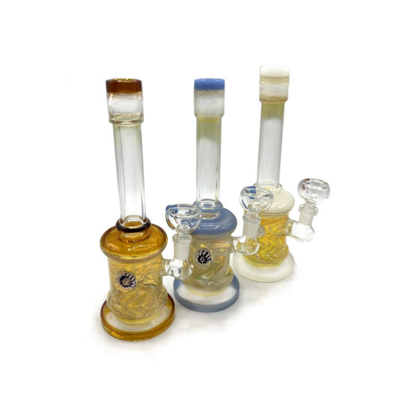 12" Marble Design Water Pipe - Assorted Colors