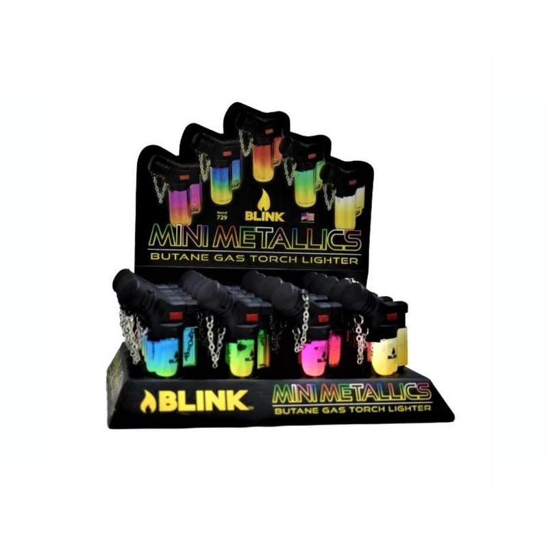 Blink Butane Torch Lighters Mini - 20ct