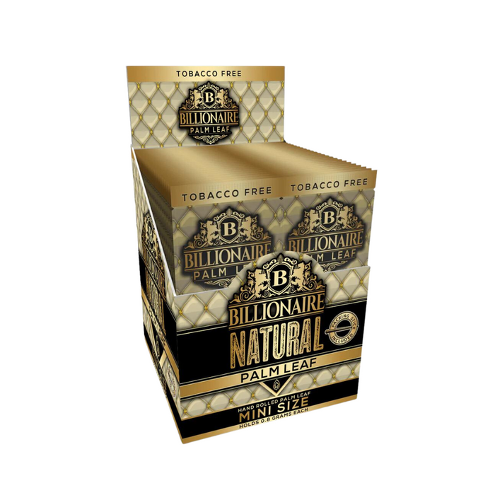 Billionaire Palm Mini Leaf Wraps - Assorted Flavors - 2/24ct
