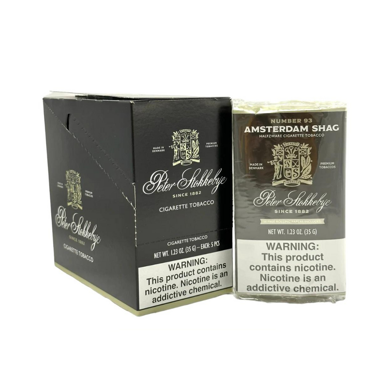 Peter Stokkebye - 1.23oz RYO Pipe Tobacco - Assorted Flavors - 5ct