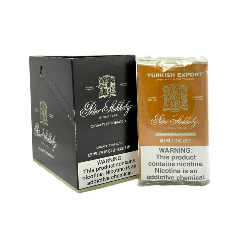 Peter Stokkebye - 1.23oz RYO Pipe Tobacco - Assorted Flavors - 5ct