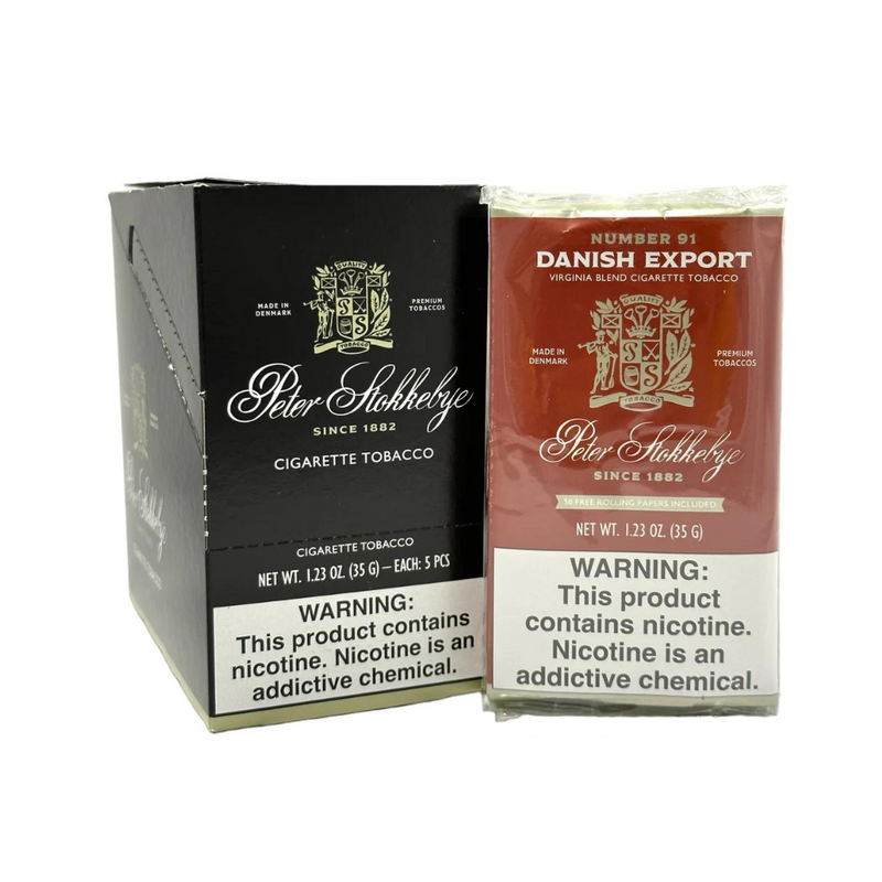 Peter Stokkebye - 1.23oz RYO Pipe Tobacco - Assorted Flavors - 5ct
