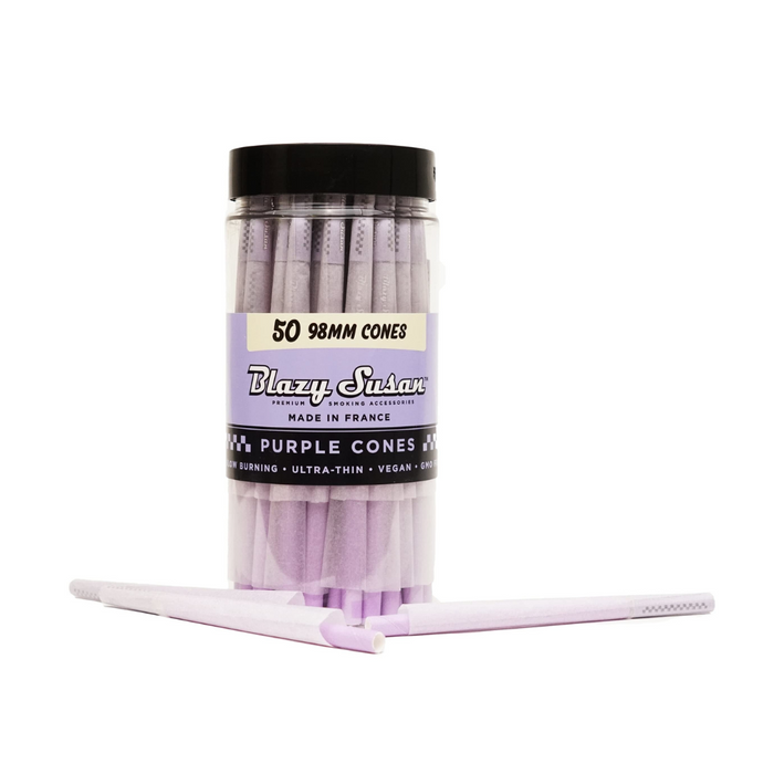 Blazy Susan 98mm Cones - Assorted Colors - 50ct