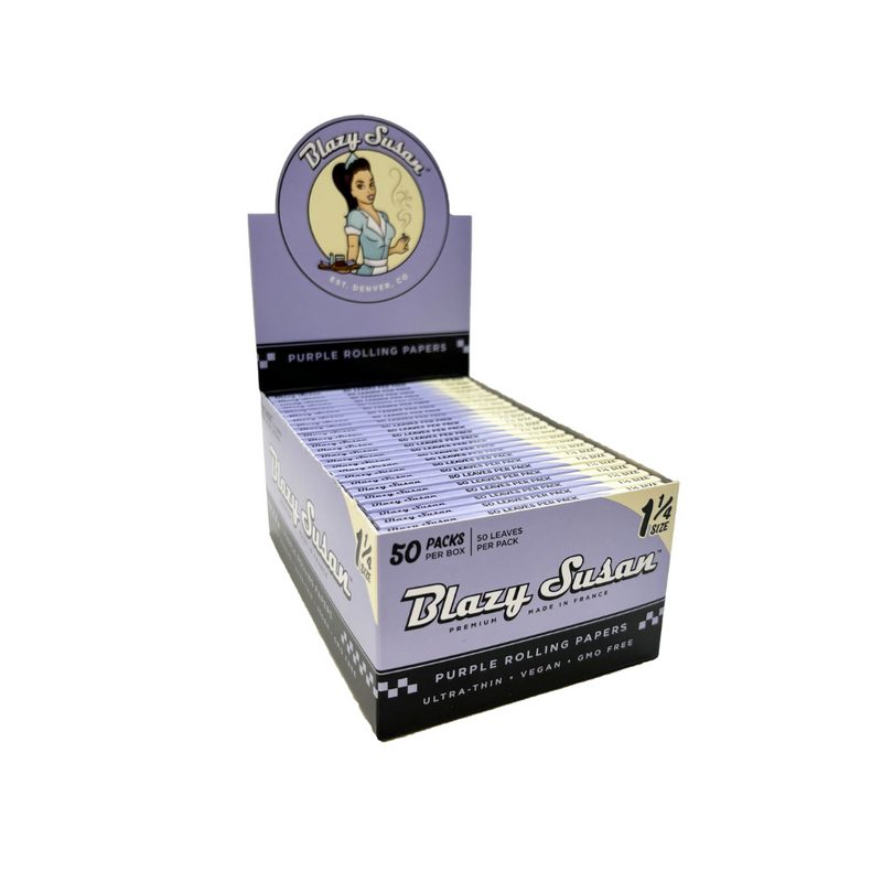 Blazy Susan 1¼ Rolling Papers - Assorted Colors - 50ct
