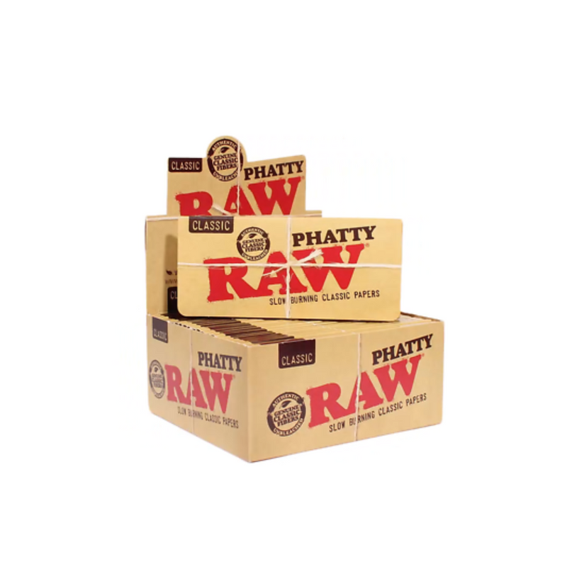 RAW Classic Phatty Rolling Papers - 24ct