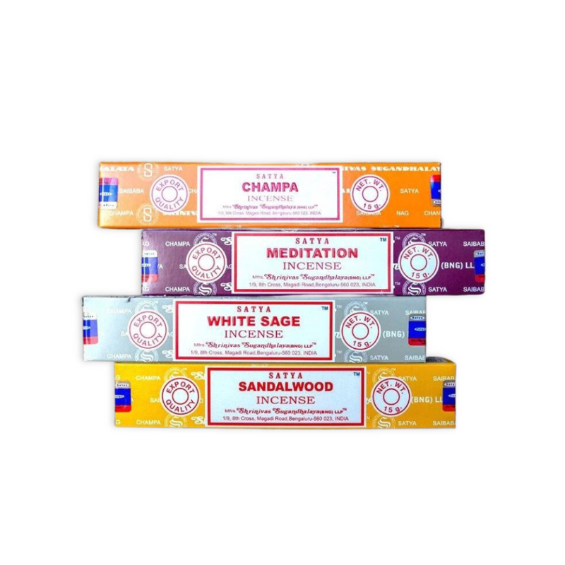 Satya Incense - Assorted Options - 15g/12ct
