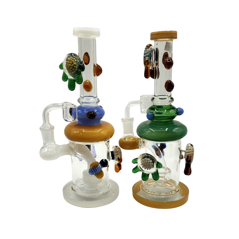 Slime Drip Design Water Pipe - Assorted Colors
