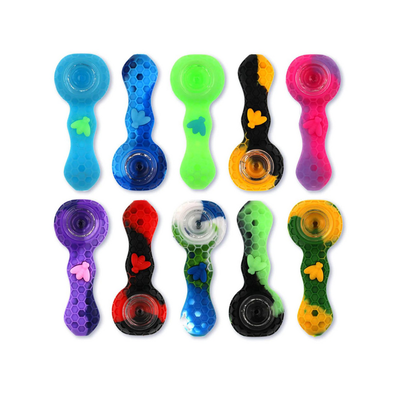 Stratus 4″ Silicone Hand Pipe – Assorted Colors