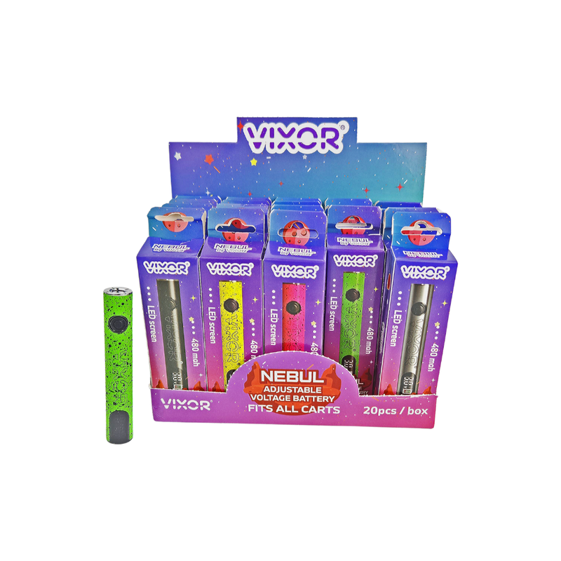Vixor Nebul 480 Voltage Stick Battery 20ct