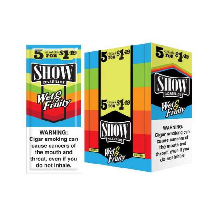 Show Cigarillos 5 for 1.49 – Assorted Flavors - 15 Count