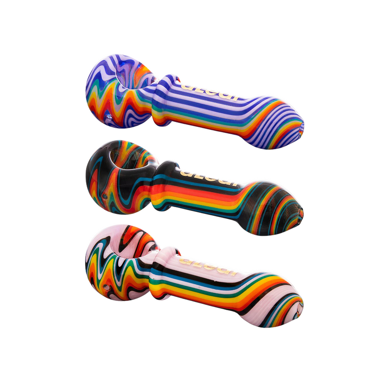 aLeaf 4.5" Wig Wag Hand Pipe in Box - Assorted Colors
