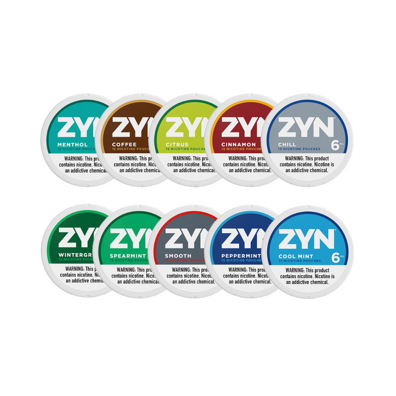 ZYN Pouches - Assorted Flavors - 5ct