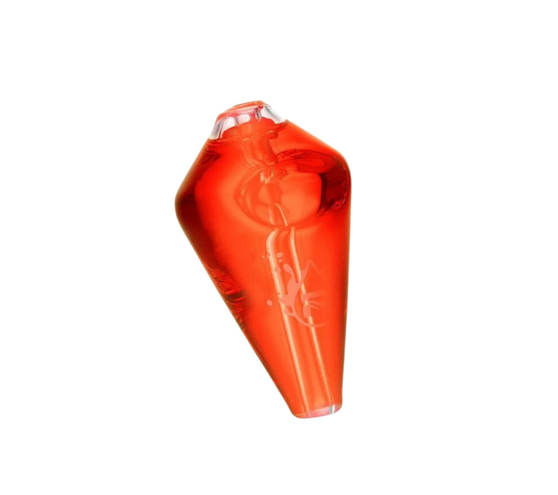 Krave Crystal Shape Freezable Glass Hand Pipe