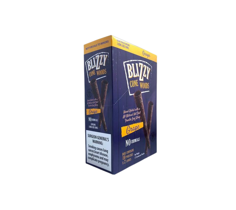 Blizzy Cone Woods - Assorted Flavors - 10ct