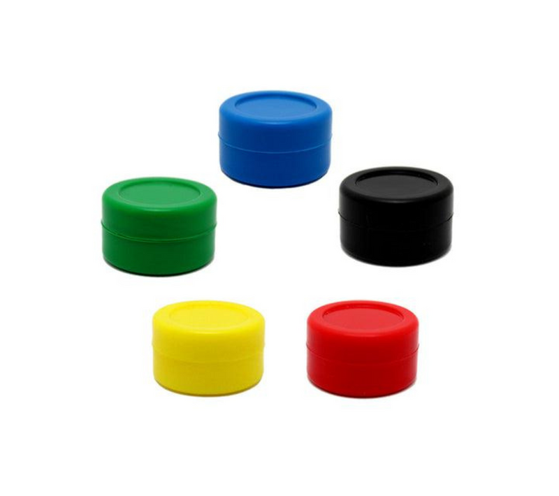Small Silicone Wax Concentrate Jars - 100ct