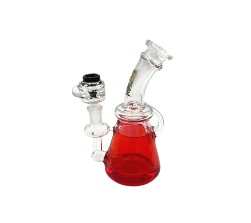 Krave Red 7" Heavy Wall Borosilicate Water Pipe