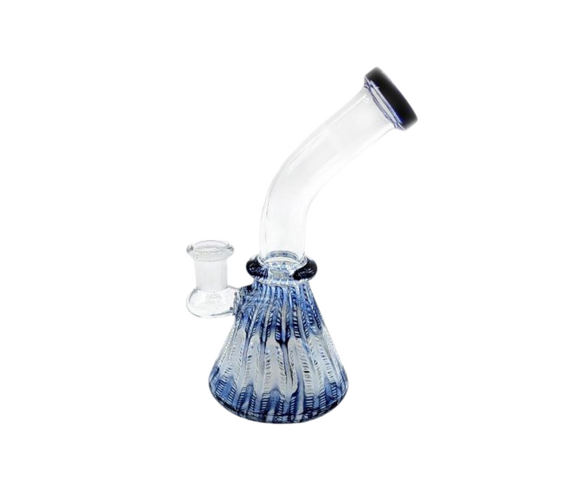 8" Colored Beaker Water Pipe Bong
