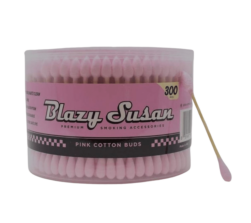 Blazy Susan Cotton Swabs 300ct - Assorted Colors