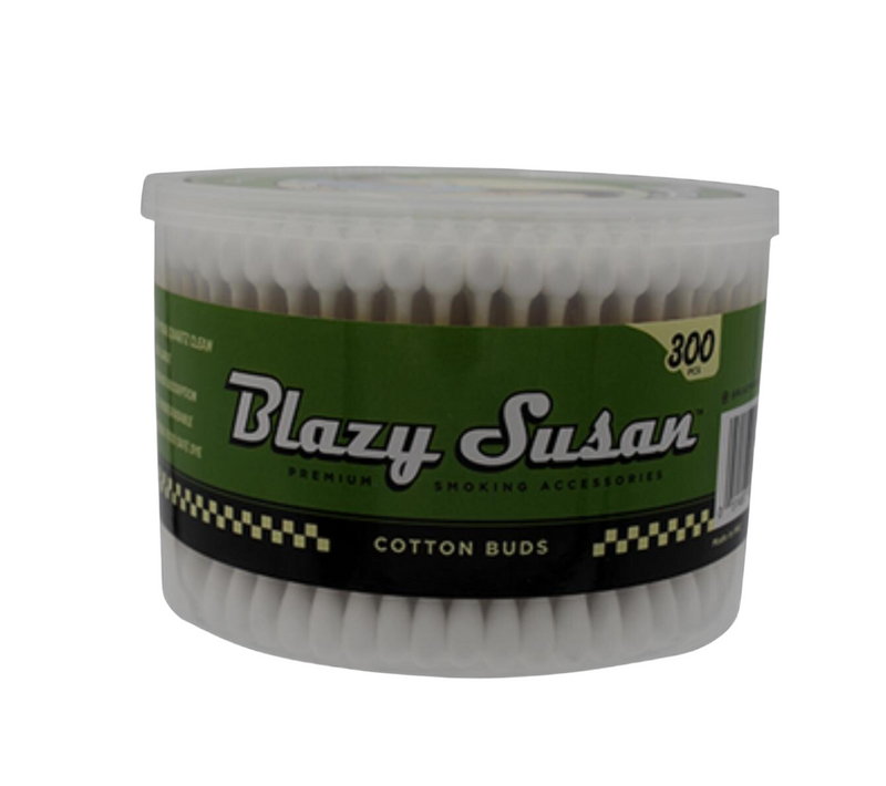 Blazy Susan Cotton Swabs 300ct - Assorted Colors