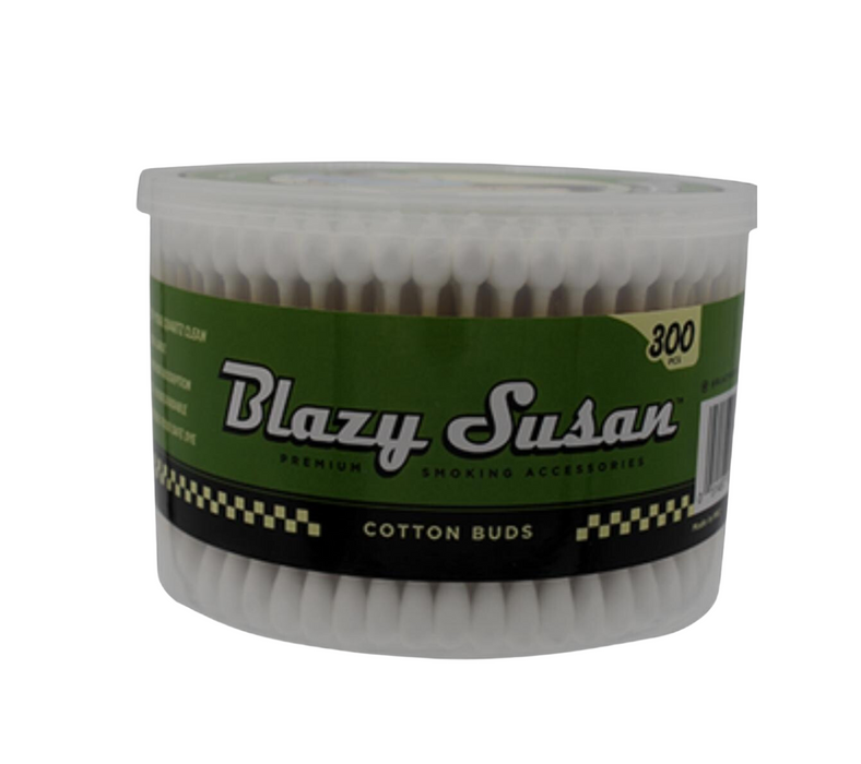 Blazy Susan Cotton Swabs 300ct - Assorted Colors