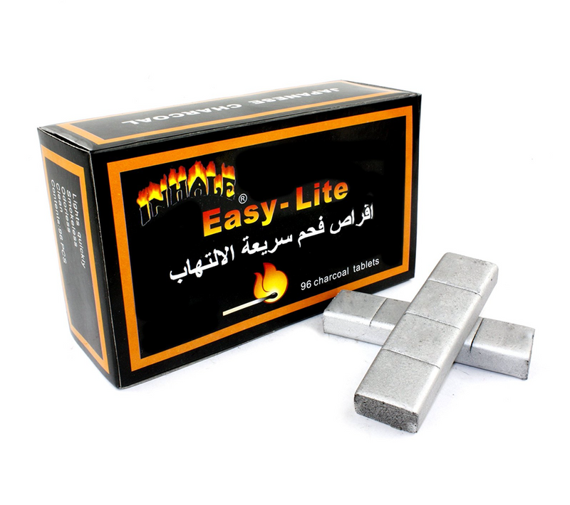 Easy Lite Japanese Hookah Charcoal - 96ct