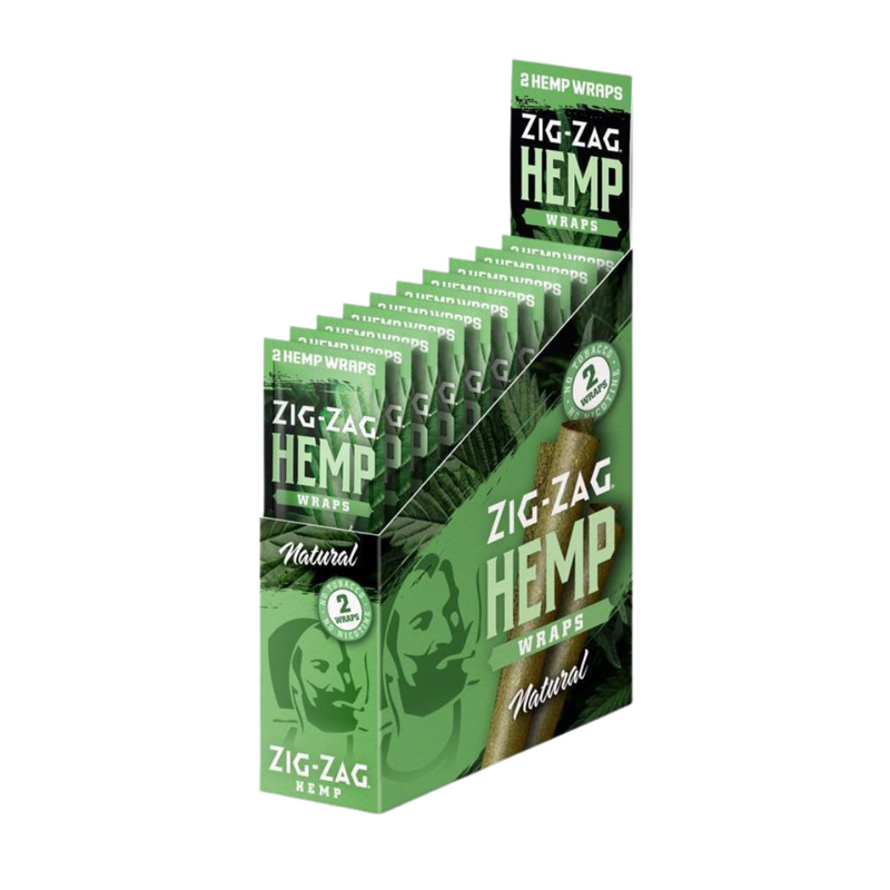 Zig-Zag Hemp Wraps - Assorted Flavors - 25ct