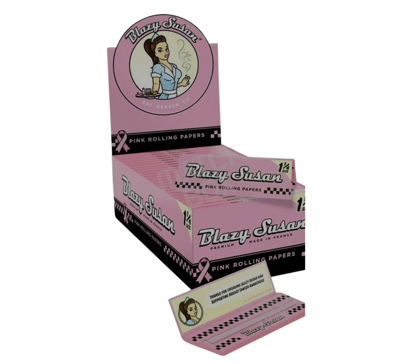 Blazy Susan 1¼ Rolling Papers - Assorted Colors - 50ct