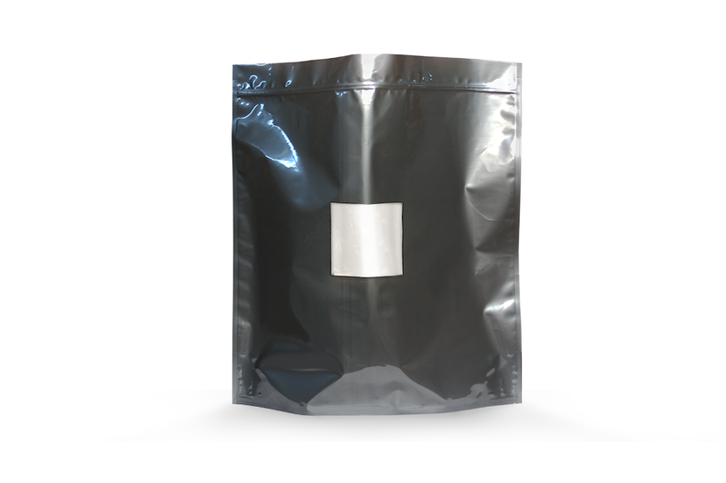 Mylar 3 Pound Harvest Tamper Evident Bag - Black