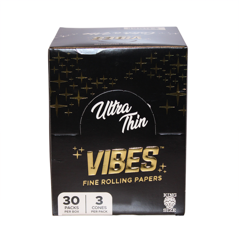Vibes Kingsize Rolling Papers - Assorted Options - 30ct
