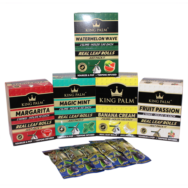 King Palm 2 Slim Rolls – Assorted Flavors - 20ct