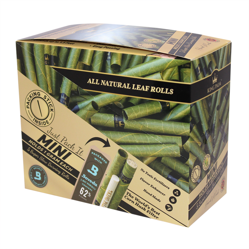 King Palm Mini Smokable Leaf Rolls - 15ct