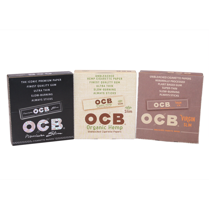 OCB King Slim Rolling Papers - 24ct