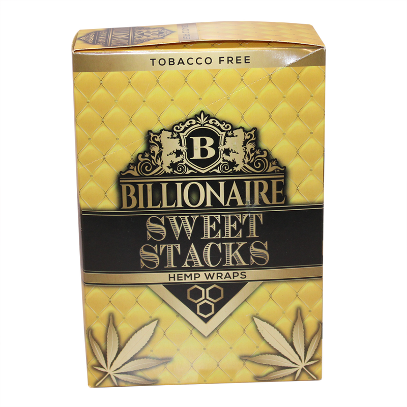 Billionaire Hemp Wraps - Assorted Flavors - 25ct