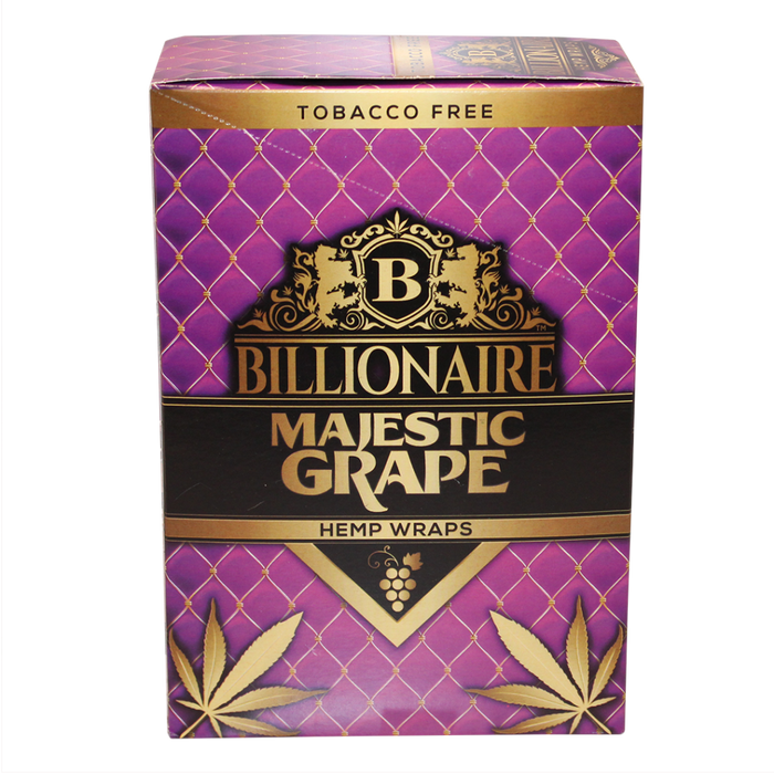 Billionaire Hemp Wraps - Assorted Flavors - 25ct