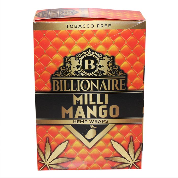 Billionaire Hemp Wraps - Assorted Flavors - 25ct