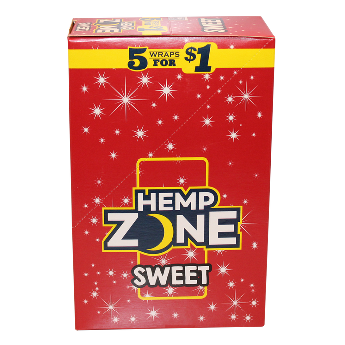 Hemp Zone Hemp Wraps – Assorted Flavors - 15ct