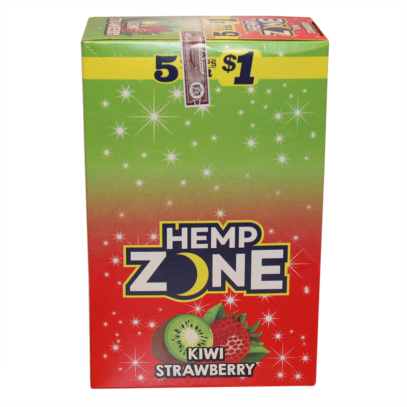 Hemp Zone Hemp Wraps – Assorted Flavors - 15ct