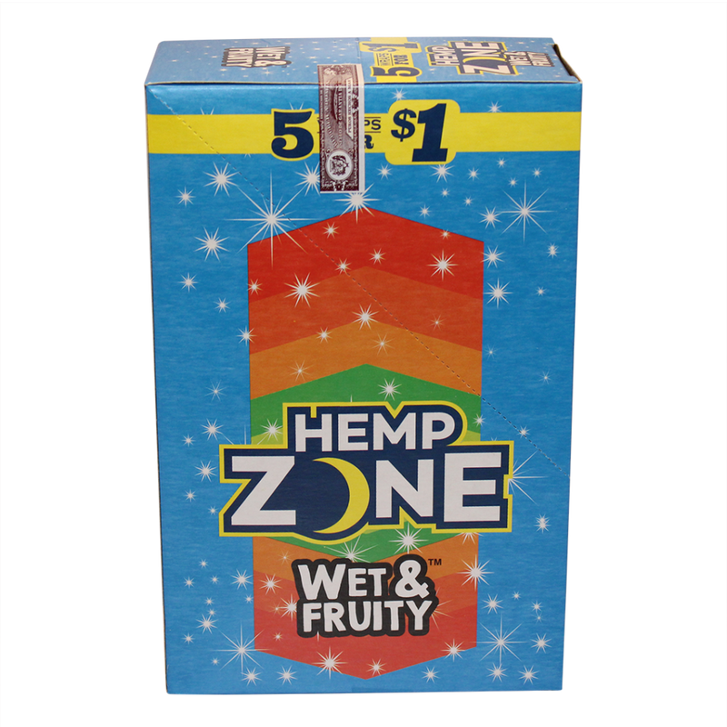 Hemp Zone Hemp Wraps – Assorted Flavors - 15ct