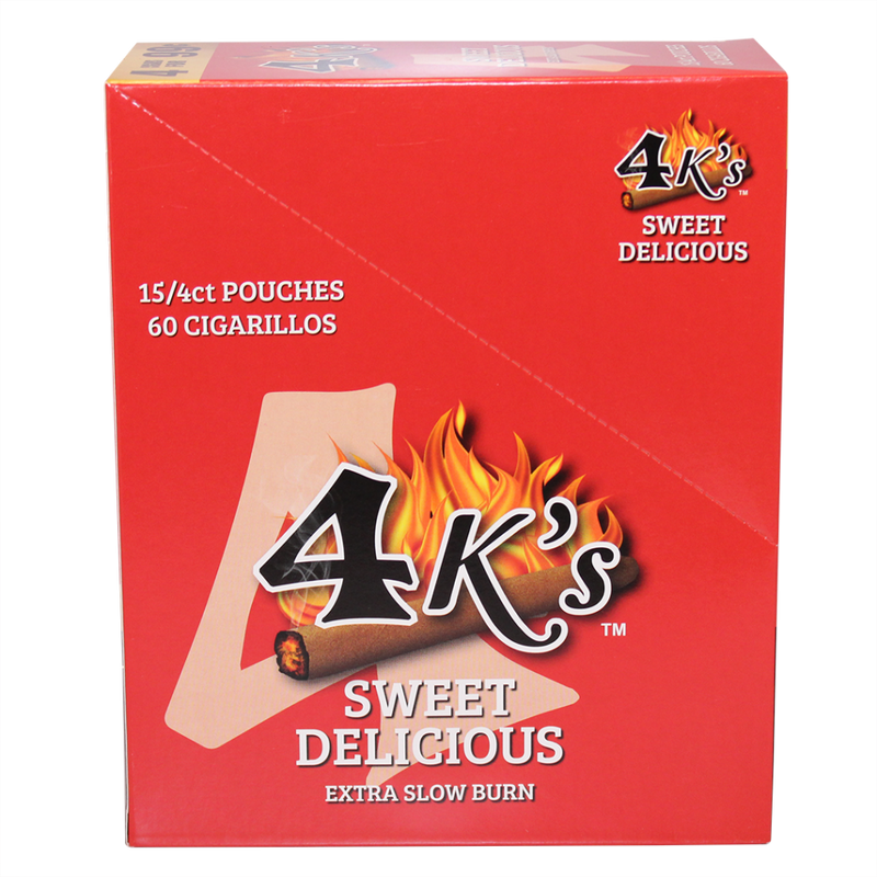 Good Times 4K’s Cigarillos 4/1.39– Assorted Flavors - 15ct