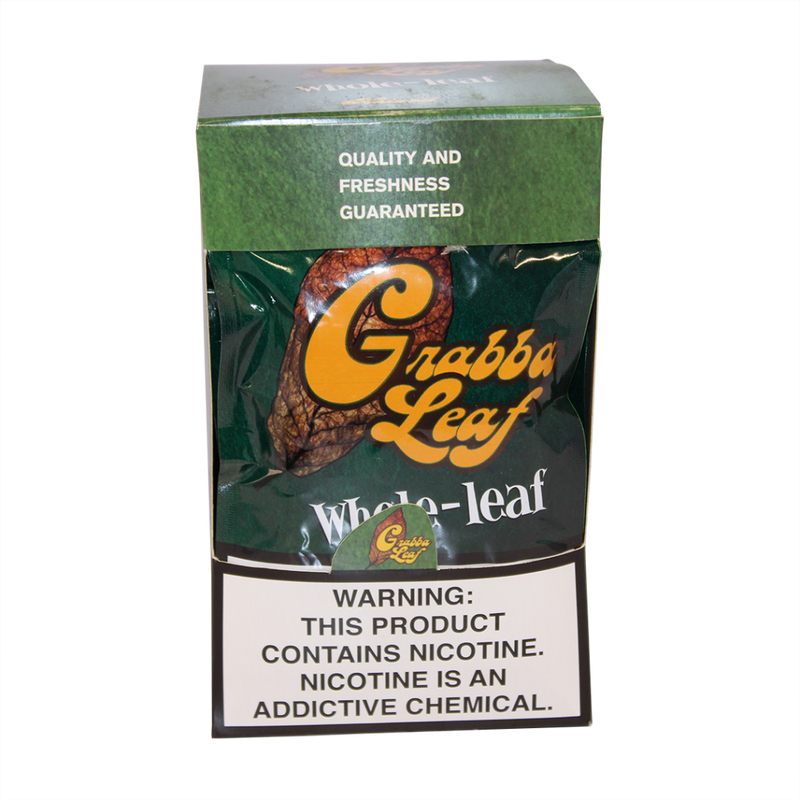Grabba Leaf Whole-Leaf Natural Wraps – 10ct