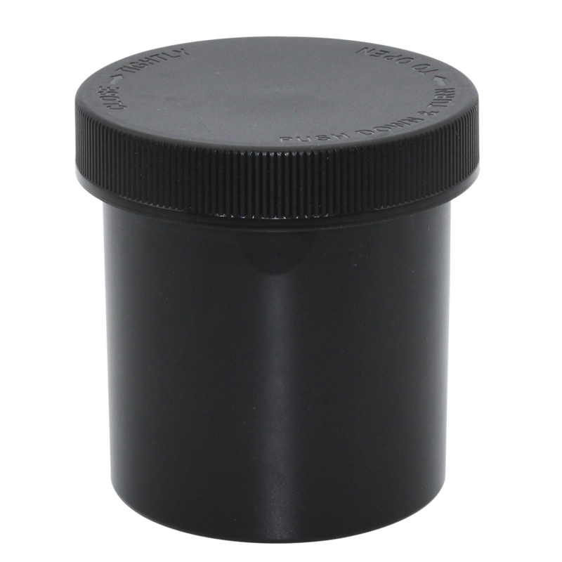 16oz Round Plastic Child Resistant ASTM Screw Top Bottle - 205ct