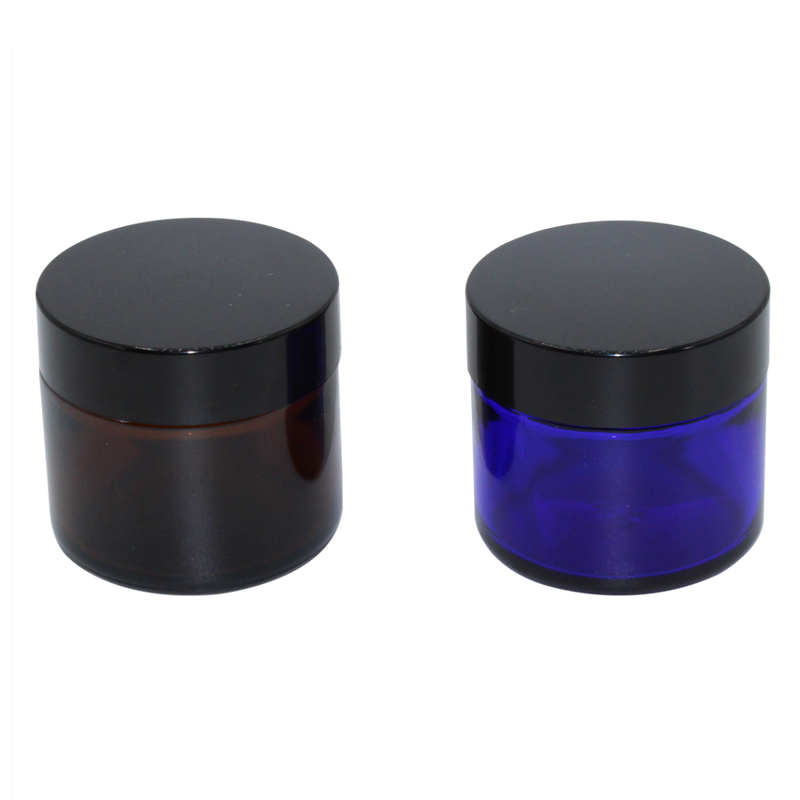 2oz Round Glass Screw Top Jars - Assorted Styles