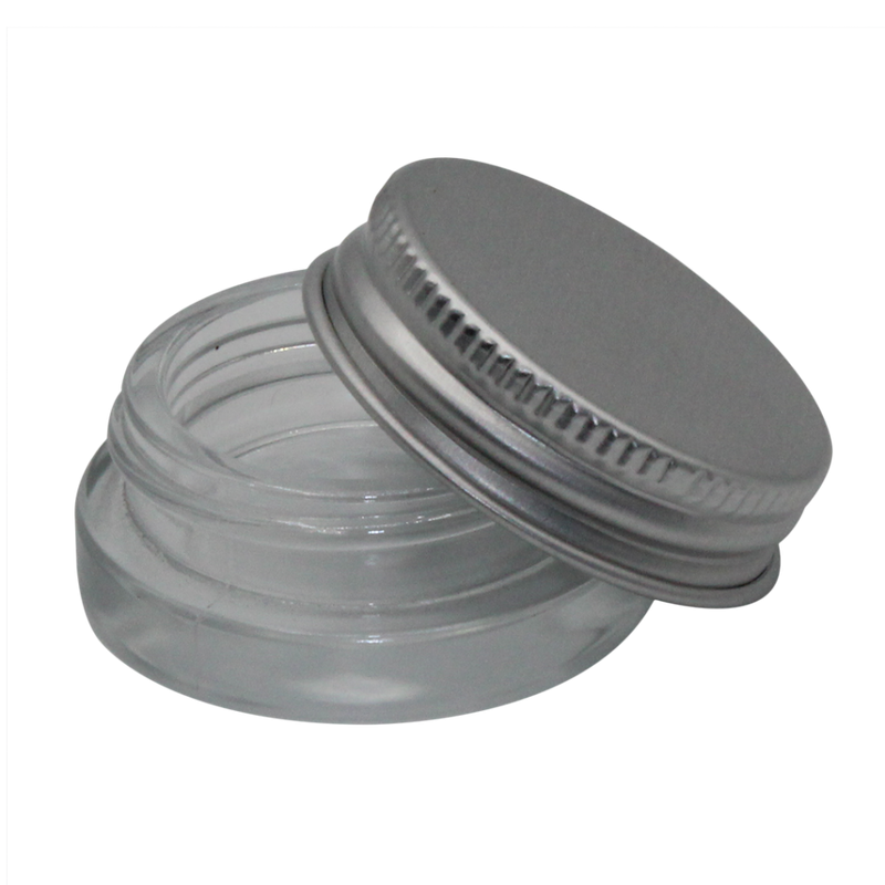 7mL Low-Profile Glass Transparent Concentrate Jar - Assorted Styles