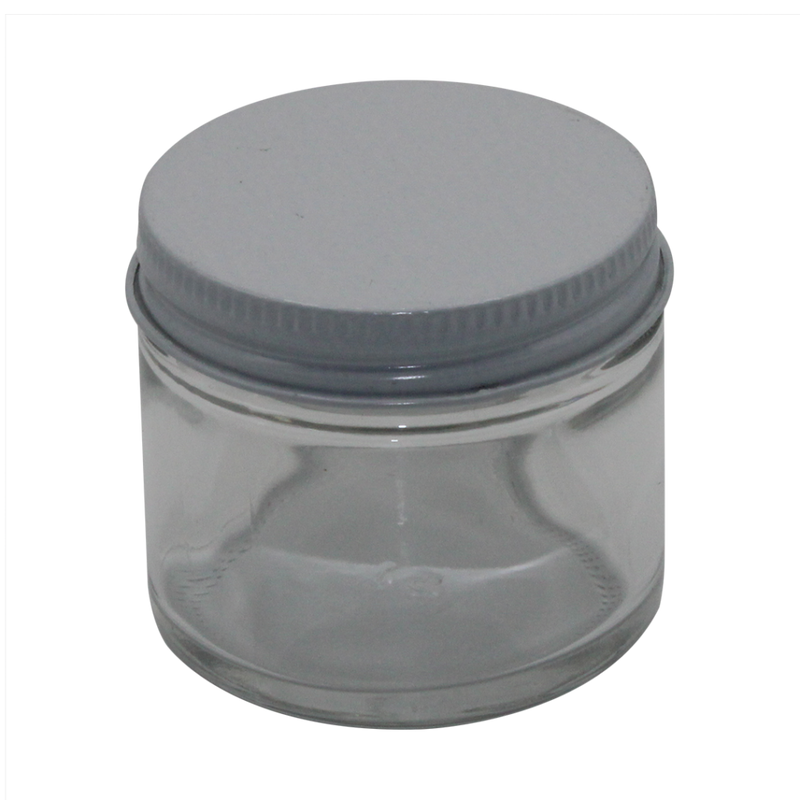 2oz Round Glass Screw Top Jars - Assorted Styles