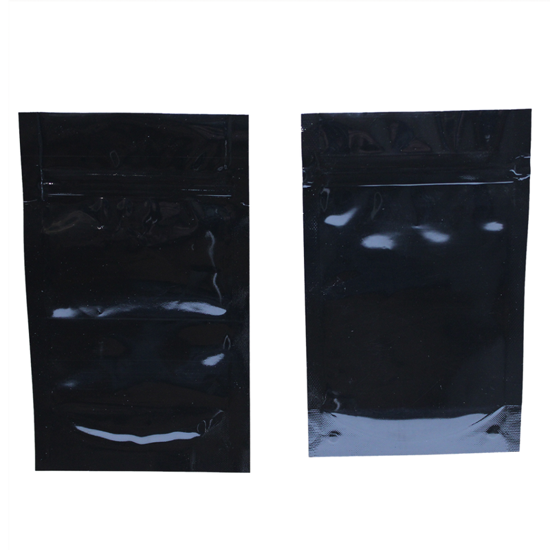 Mylar 1/4oz Tamper Evident Zip-Lock Exit Bag – Black