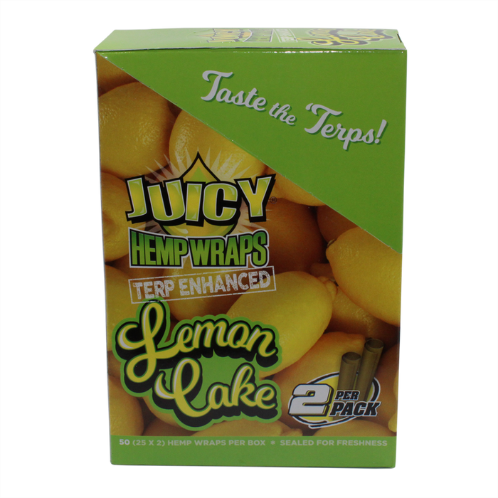 Juicy Jay's Hemp Terp Enhanced Wraps – Assorted Flavors - 25ct