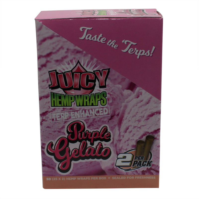 Juicy Jay's Hemp Terp Enhanced Wraps – Assorted Flavors - 25ct
